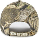 Men's Ottawa Senators NHL Hockey RealTree APX '47 Clean Up Buckle Hat