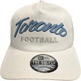 New Era The Golfer CFL Toronto Argonauts 2025 Keychain Turf Traditions Sideline Adjustable Snapback Hat - White