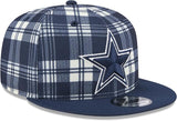 Dallas Cowboys New Era 2024 Sideline Statement 9FIFTY Snapback Hat - Navy