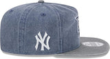 New Era MLB New York Yankees 2000 World Series Pigment Dyed Golfer Snapback Hat - Blue