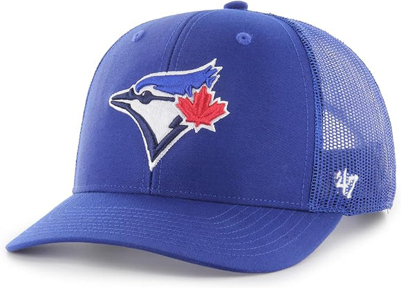Men's Team Colour Toronto Blue Jays Trucker '47 Brand Snapback Hat Cap