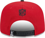 Men's New Era Red/Black San Francisco 49ers 2024 Inspire Change A-Frame 9FIFTY Snapback Hat