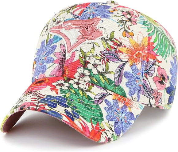 Toronto Blue Jays Women's Pollinator Clean Up Floral Hat Cap - Size One Size/Adjustable