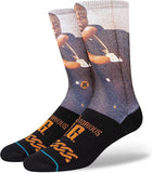 Music Legend Biggie Notorious BIG The King of NY Stance Crew Socks - Size Large