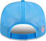 Detroit Lions New Era 2025 Sideline 9SEVENTY Adjustable Trucker Hat - Blue