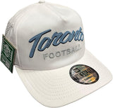 New Era The Golfer CFL Toronto Argonauts 2025 Keychain Turf Traditions Sideline Adjustable Snapback Hat - White