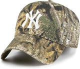 Men's New York Yankees MLB Baseball RealTree APX '47 Clean Up Buckle Hat