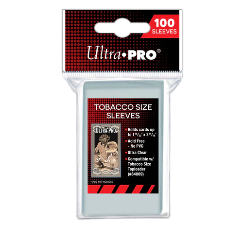 Ultra Pro Tobacco Card Insert Sleeve Pack of 100