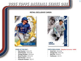 2025 Topps Series 1 Baseball 7-Pack Blaster Box 12 Cards per Pack