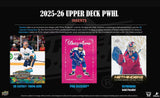 2025/26 Upper Deck PWHL Hockey Hobby Box 12 Packs Per Box, 6 Cards Per Pack