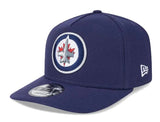 Men’s Winnipeg Jets New Era 9FIFTY A-Frame Snapback Adjustable Hat – Navy Blue