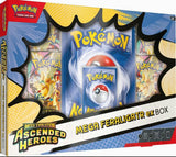 Pokemon Mega Evolution: Ascended Heroes Mega Meganium/Emboar/Feraligatr ex 6-Box Case