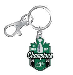 Saskatchewan Roughriders 2025 112th Grey Cup Champions CFL Football Collectible Key Chain