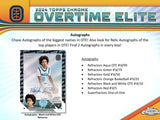 2023/24 Topps Chrome Overtime Elite Basketball Hobby Box 12 Packs per Box, 8 Cards per Pack