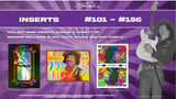 2025 Jimi Hendrix Keepsake Premiere Edition Hobby Box 16 Packs Per Box, 4 Cards Per Pack