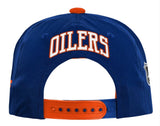 Youth Edmonton Oilers Fanatics 2026 NHL Draft Authentic Pro On Stage Adjustable Hat – Blue