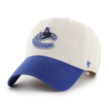 Vancouver Canucks Sidestep Clean up Adjustable Hat Cap One Size Fits Most
