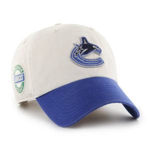 Vancouver Canucks Sidestep Clean up Adjustable Hat Cap One Size Fits Most