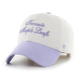 Women's Toronto Maple Leafs '47 Gelato Two-Tone Clean Up Adjustable Hat - Ivory/Lilac
