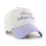 Women's Toronto Maple Leafs '47 Gelato Two-Tone Clean Up Adjustable Hat - Ivory/Lilac