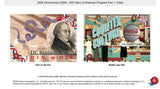 2026 Historic Autographs America's 250th Anniversary Part 1: Cities Hobby Box 6 Packs Per Box, 5 Cards Per Pack