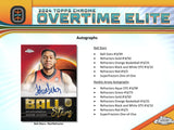 2023/24 Topps Chrome Overtime Elite Basketball Hobby Box 12 Packs per Box, 8 Cards per Pack