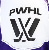 Minnesota Frost Adult Bauer Replica Home Purple PWHL Hockey Jersey - Blank