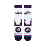 Men's Los Angeles Lakers NBA Basketball Stance 2022/2023 City Edition Socks - Size Large