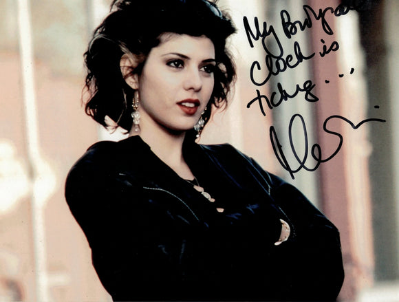 Marisa Tomei Mona Lisa Vito My Cousin Vinny Movie Signed 8 x10 Photo - Inscribed 