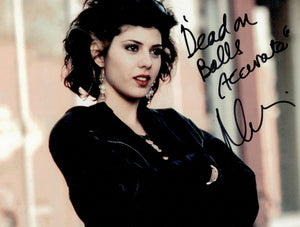 Marisa Tomei Mona Lisa Vito My Cousin Vinny Movie Signed 8 x10 Photo - Inscribed "Dead On Balls Accurate"