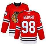 Connor Bedard Signed Chicago Blackhawks Adidas NHL Hockey Jersey