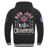 Men's Pro Standard New York Knicks Black 2026 Finals Champions Hooded Sweatshirt