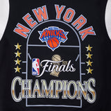Men's NBA Finals New York Knicks 2026 Champions Wool & Vegan Leather Varsity Jacket