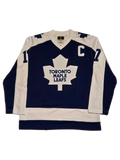 Wendel Clark Toronto Maple Leafs  Autographed Blue Fanatics Breakaway Jersey - With "Captain Crunch" Inscription