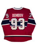 Ivan Demidov Signed Montreal Canadiens Fanatics Breakaway NHL Hockey Jersey