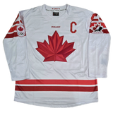 Men's 2026 Team Canada Bauer Olympics White Replica Hockey Jersey - Marie-Philip Poulin