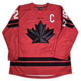 Men's 2026 Team Canada Bauer Olympics Red Replica Hockey Jersey - Marie-Philip Poulin