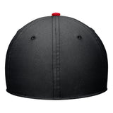 Men's Canada Soccer FIFA Men's Black/Red Colourblock Rise Swoosh Flex Hat