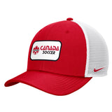 Unisex  Canada Soccer Nike Rise Trucker Adjustable Hat - Red/White