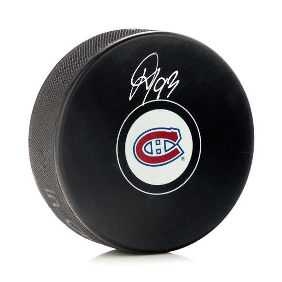 Ivan Demidov Montreal Canadiens Signed Autograph Model Hockey Puck