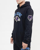 Men's Baltimore Ravens Pro Standard Black Classic Fleece Pullover Hoodie