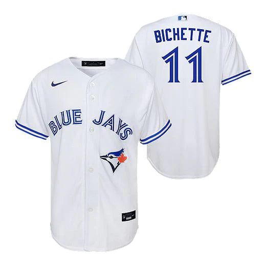 Toronto Blue Jays Bo Bichette Nike Child Home White Replica Player - Jersey