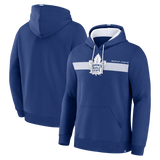 Toronto Maple Leafs Fanatics Branded Wrist Shot Pullover Hoodie - Blue