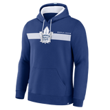 Toronto Maple Leafs Fanatics Branded Wrist Shot Pullover Hoodie - Blue