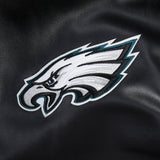 Men's Philadelphia Eagles Pro Standard City Signature Leather Varsity Jacket