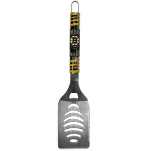 Boston Bruins NHL Hockey Tailgater Stainless Steel Spatula  - With Bottle Opener