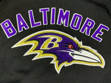 Men's Baltimore Ravens Pro Standard Black Classic Fleece Pullover Hoodie