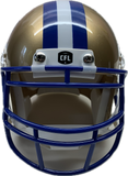 CFL Football The Sports Vault Winnipeg Blue Bombers Mini Replica Player Helmet