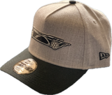 Batman Batmobilie DC Comics New Era 9Forty A Frame Snapback Hat - Grey