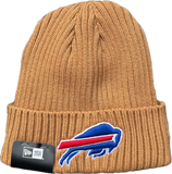 Men's New Era Light Bronze Buffalo Bills NFL Football Core Classic Knit Hat